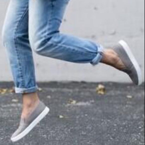 Vince Blair 5 Slip On Leather Loafer Sneakers Size 9 - Picture 9 of 13